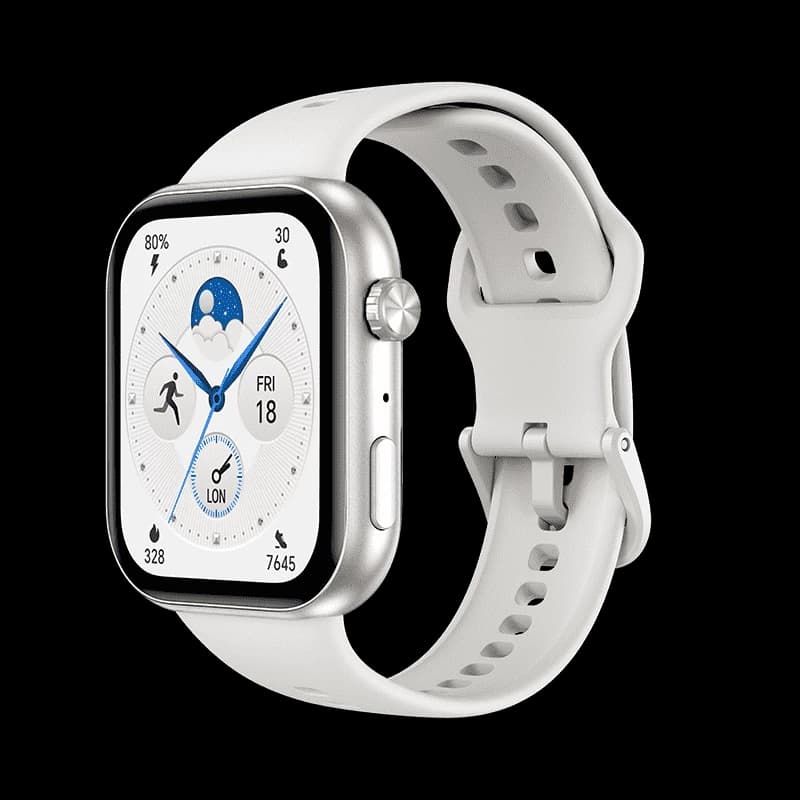 HONOR CHOICE InfoWear Watch 2i – Montre Connectée AMOLED avec Appels Bluetooth (Blanc)