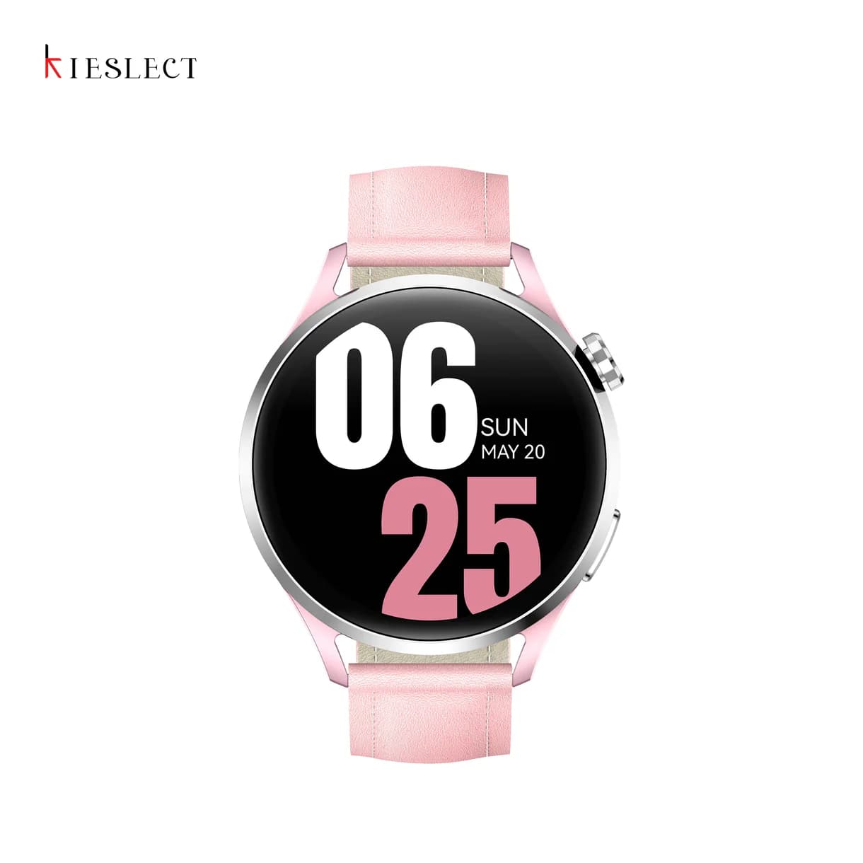 Kieslect Lora 3 Pink – Montre Connectée Femme AMOLED avec Appels Bluetooth